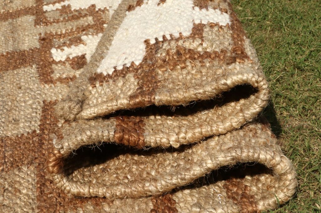 Natural Jute Braided Area Rug